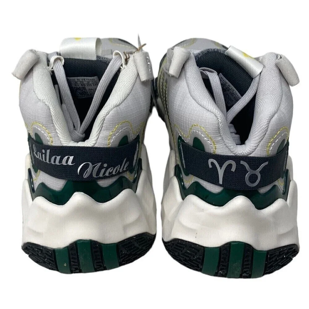 NEW Adidas Exhibit B Mid Candace Parker Women's Size 8 Basketball Green GZ2378